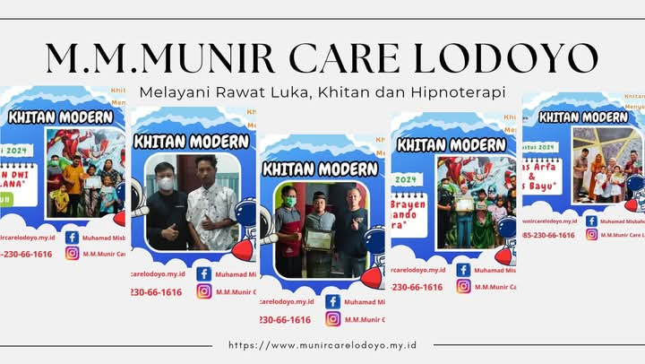 Cover photo of Spesialis khitan, rawat luka dan hipnoterapi Blitar - Lodoyo (M.M.Munir Care)